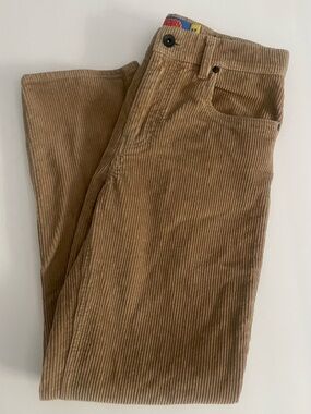 Empyre Kids Corduroy Skate Pants Size 27 XL 14 Tan Brown